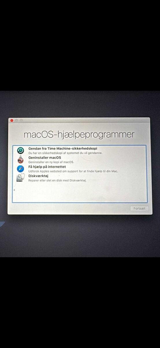 macOS Sierra – "No bag entry" fejl - billede 3